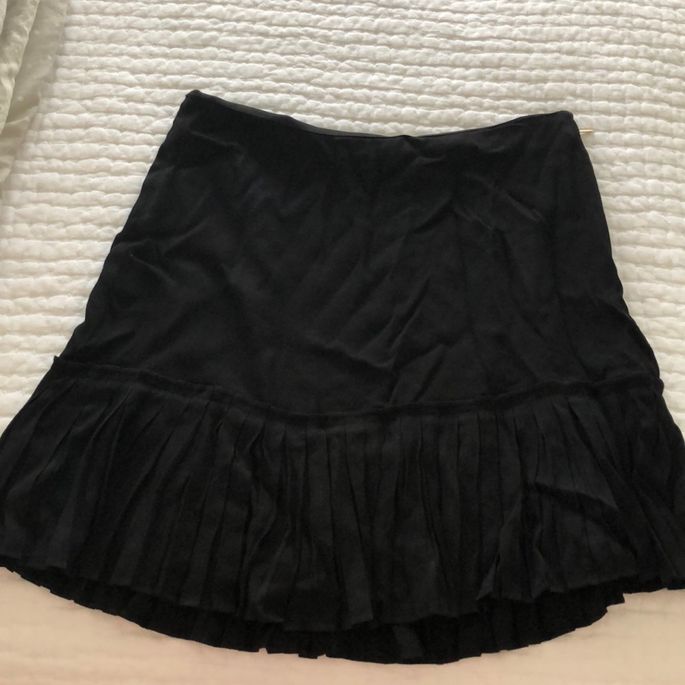Kate Spade Black Skirt with Pleats